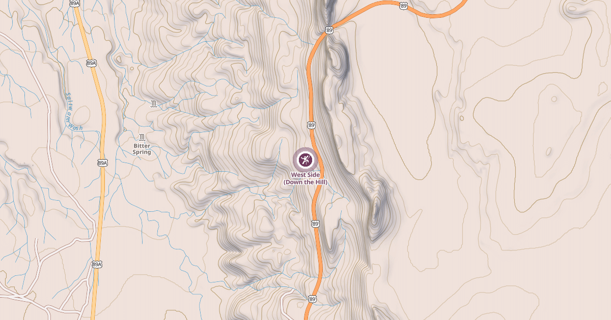 Map preview of West Side (Down the Hill)