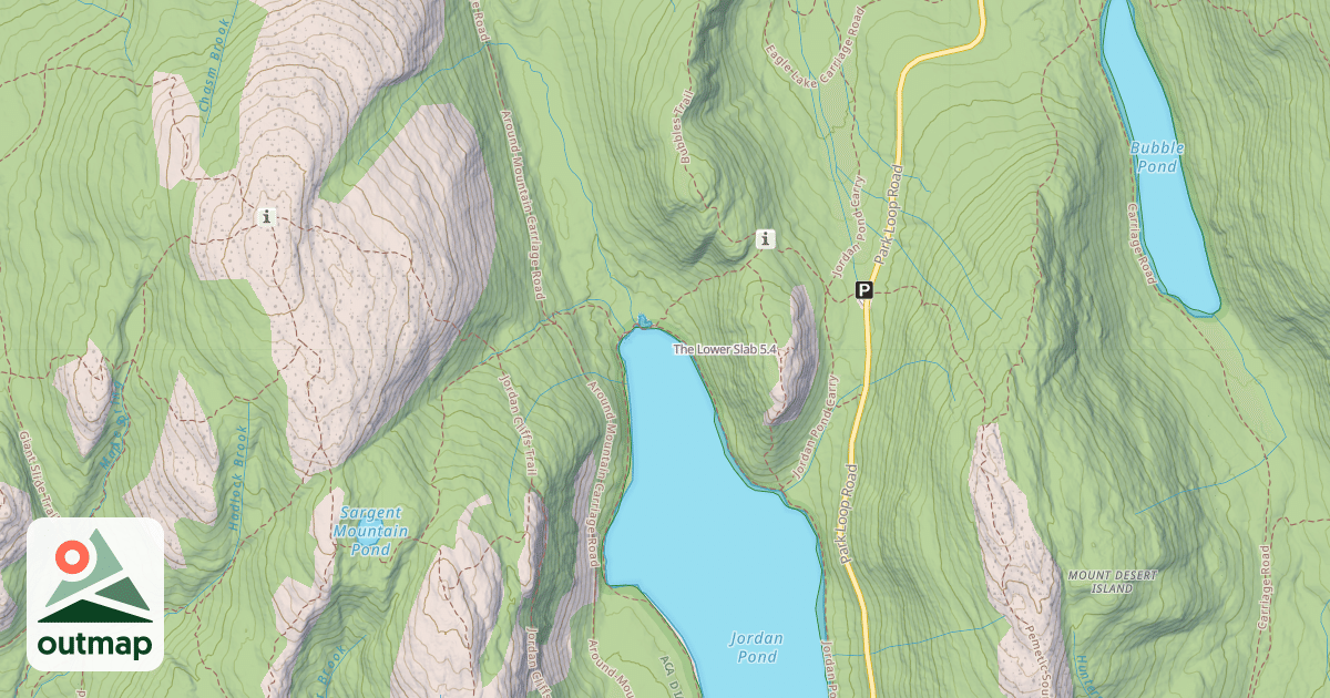 Map of The Lower Slab