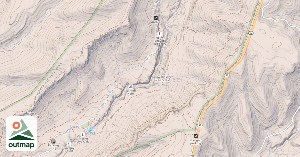 Map of Follow The White Rabbit