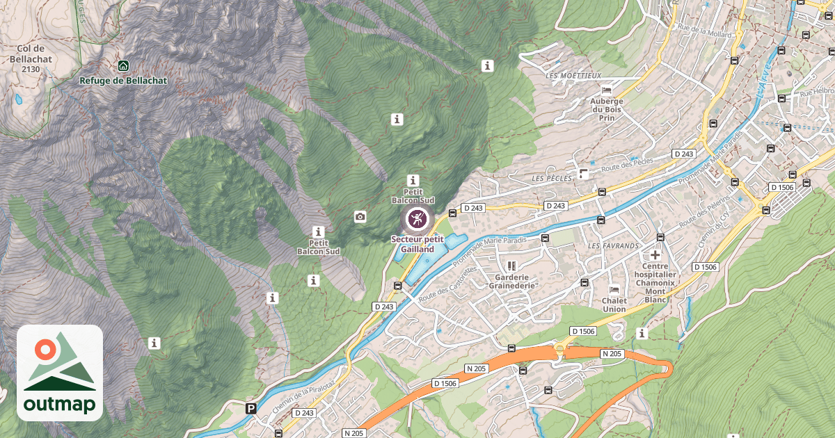 Map of Secteur petit Gailland