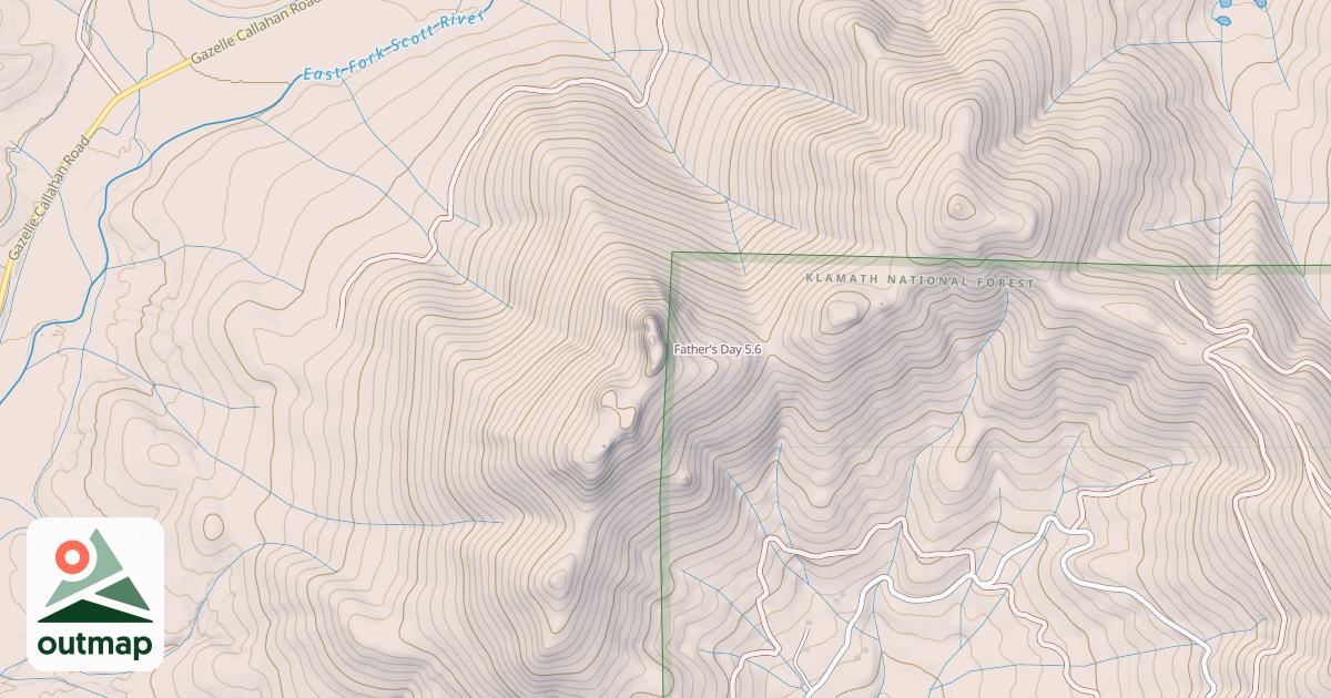 Map of Father's Day