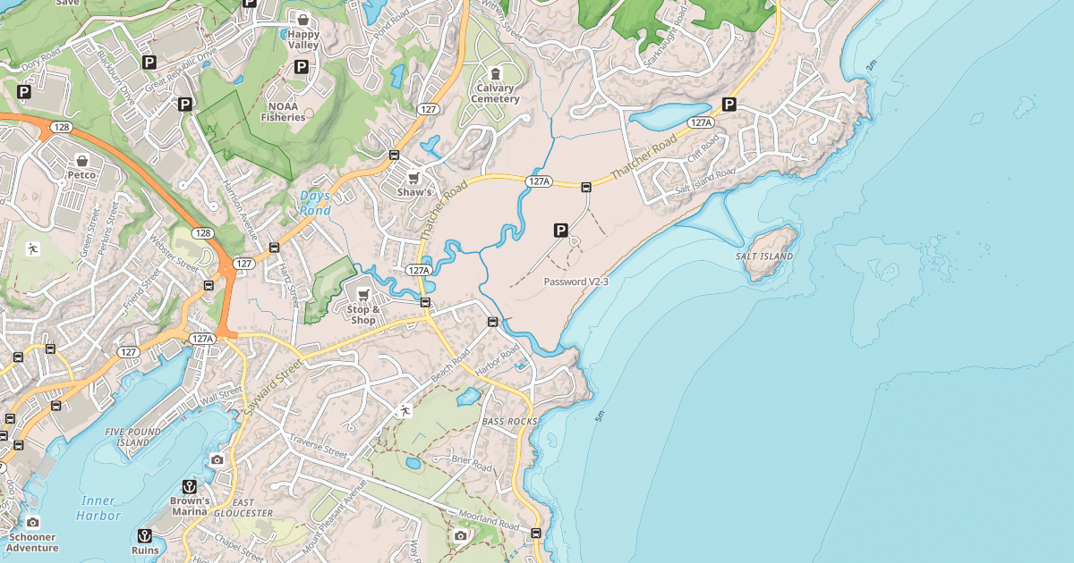 Map preview of Password
