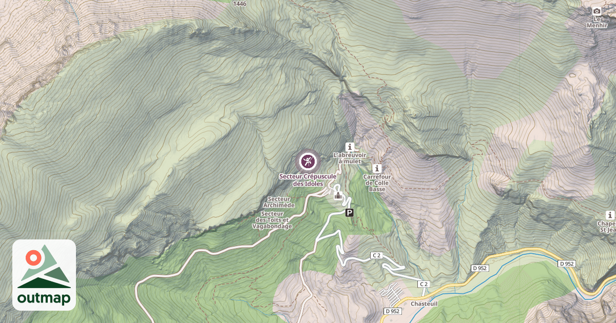 Map of Secteur Crépuscule des Idoles