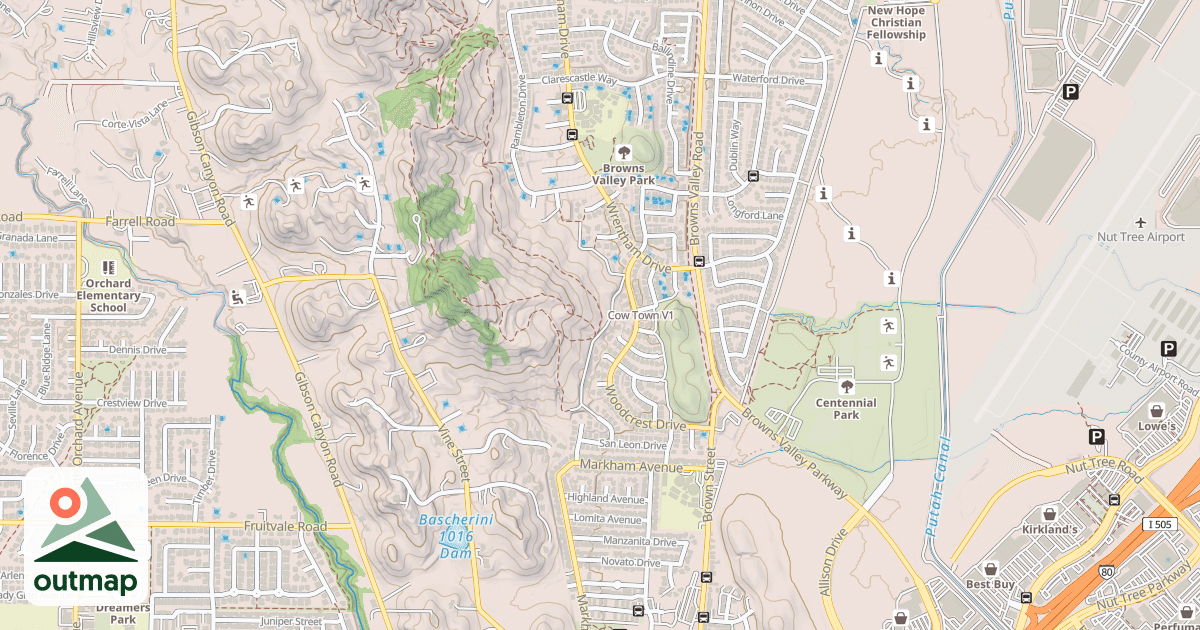 Map of Cow Town