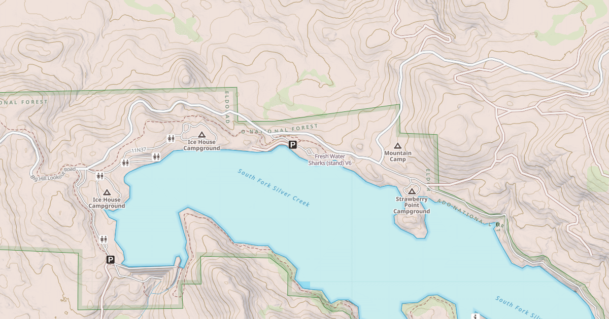 Map preview of Fresh Water Sharks (stand)