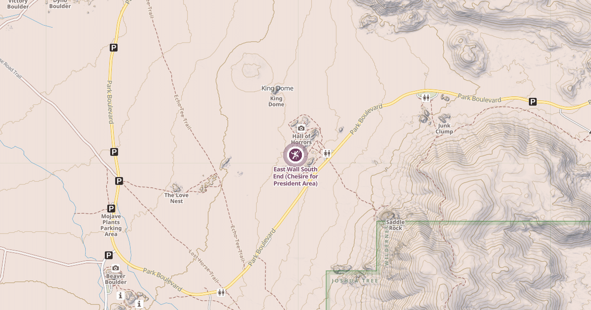Map preview of East Wall South End (Chesire for President Area)