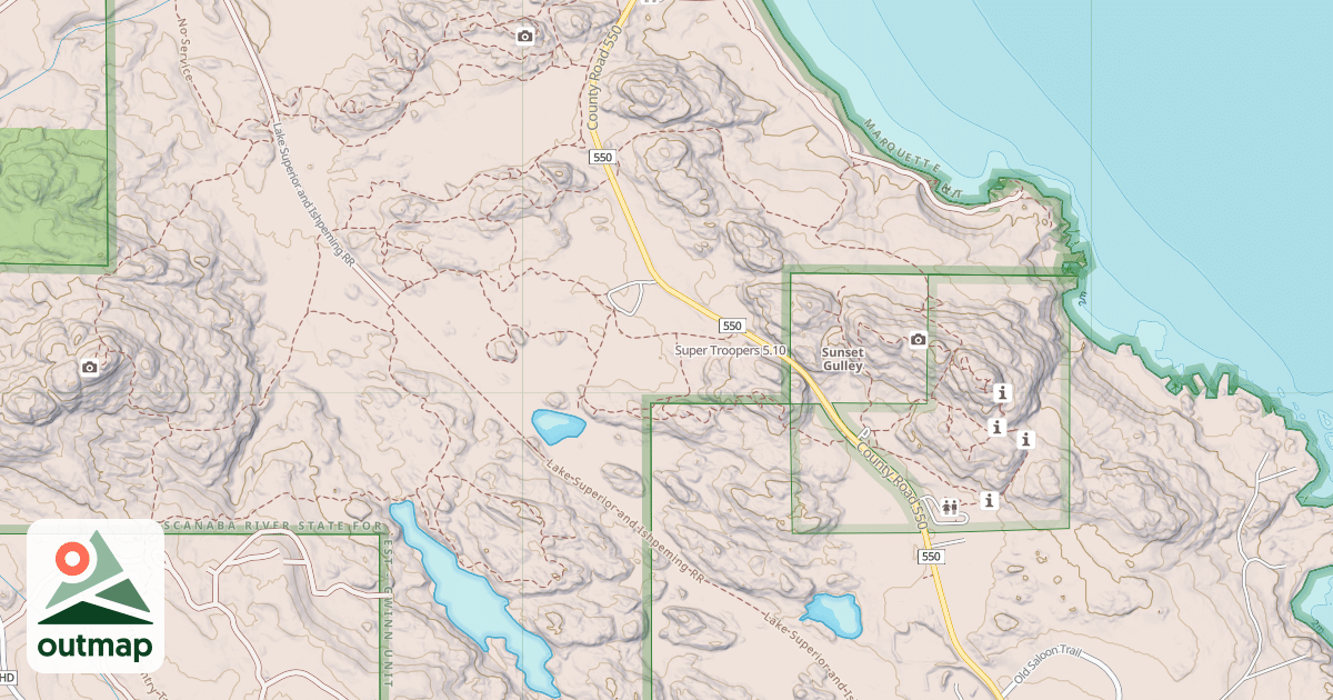 Map of Super Troopers