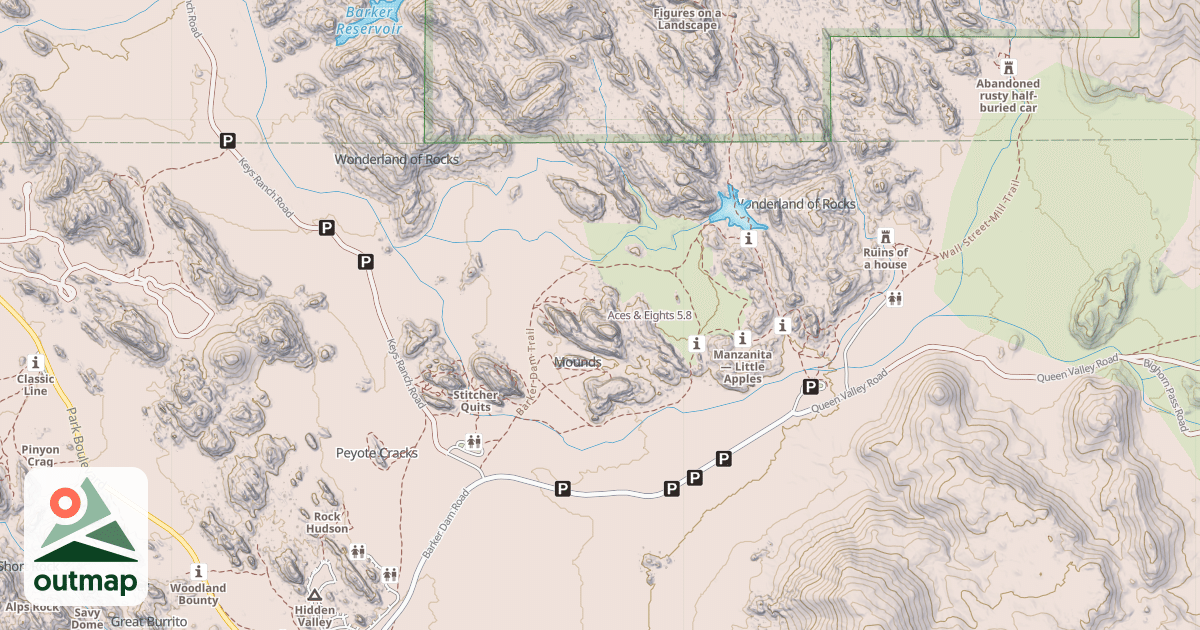 Map of Aces & Eights