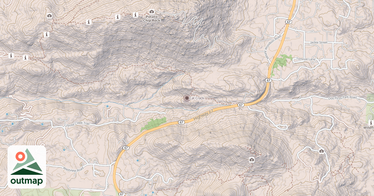 Map of Cat Crack