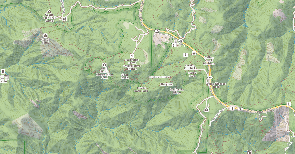 Map preview of Trailside direct