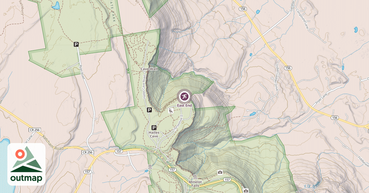 Map of East End