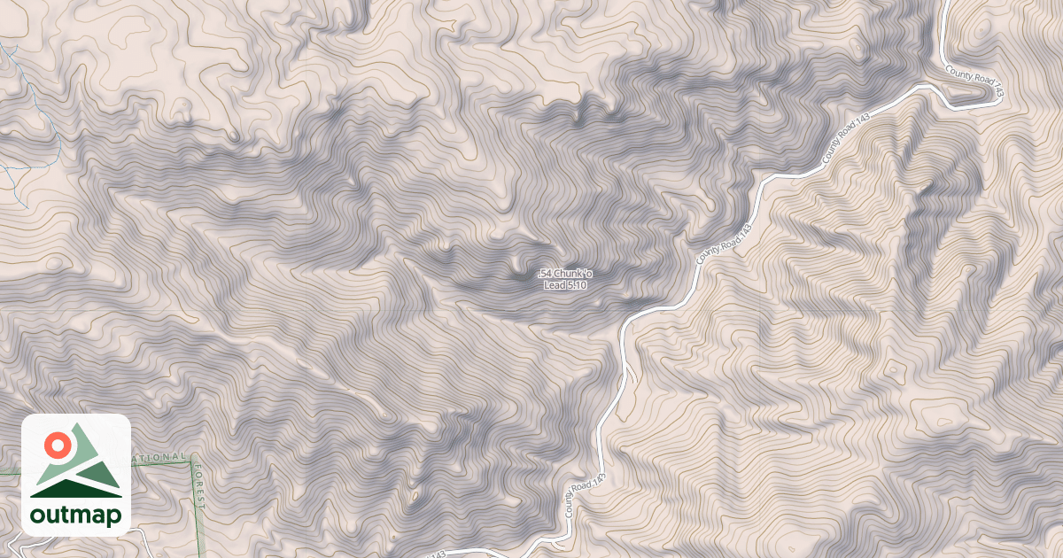 Map of .54 Chunk 'o Lead