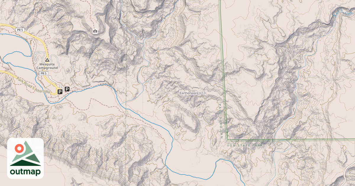 Map of Earthenware in Armstrong