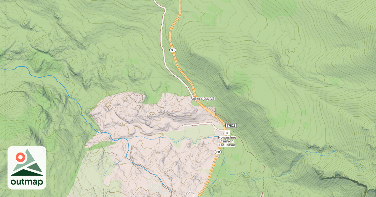 Map of Father's Day