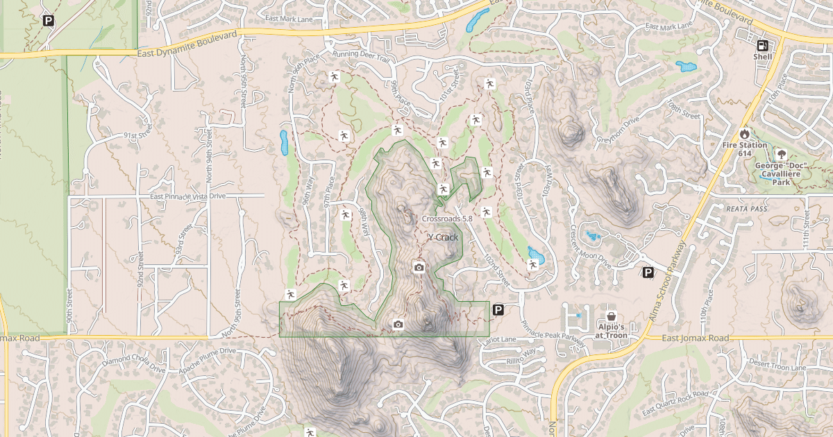 Map preview of Crossroads