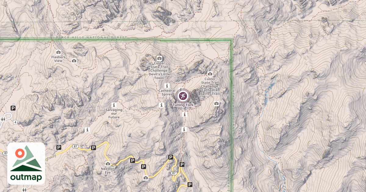 Map of Tuning Fork