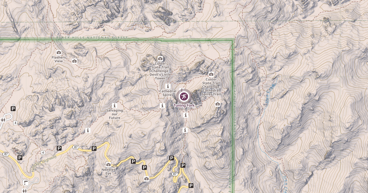 Map preview of Tuning Fork