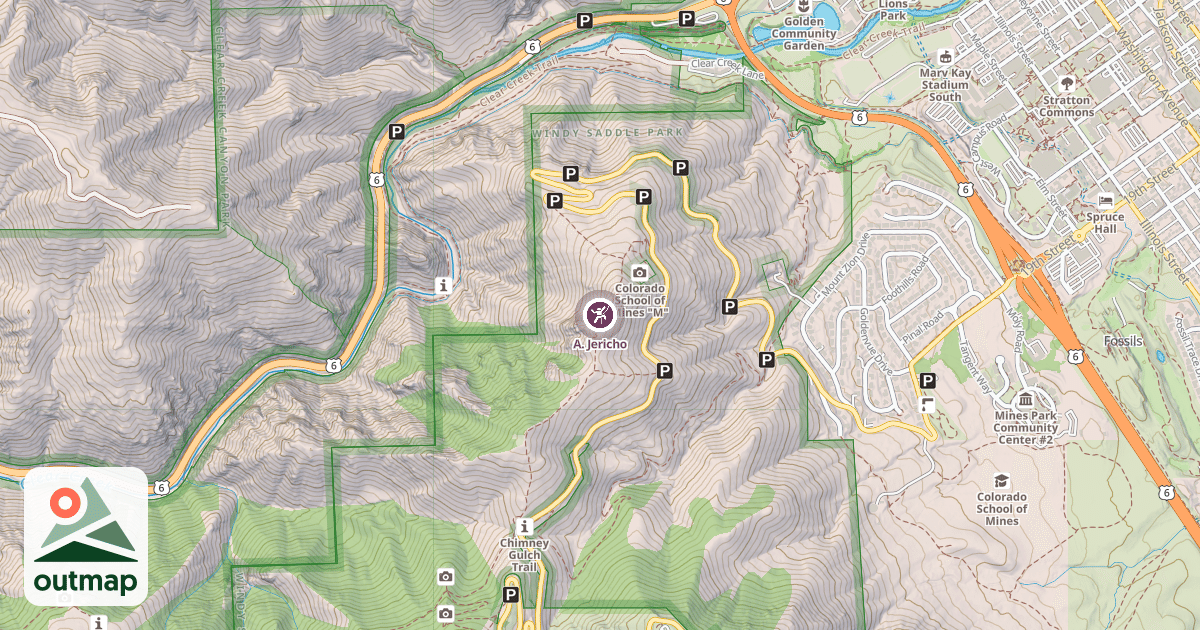 Map of A. Jericho