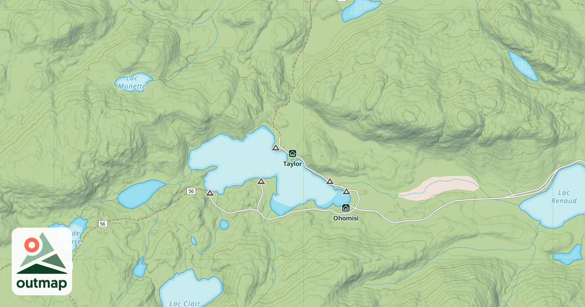 Map of Taylor