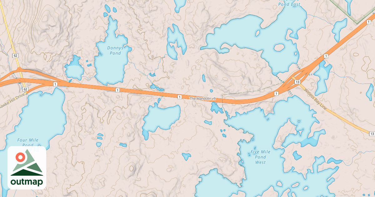 Map of The Mandolin