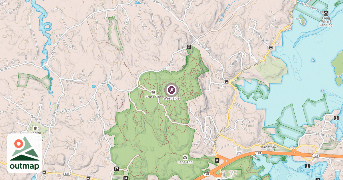 Map of West Side