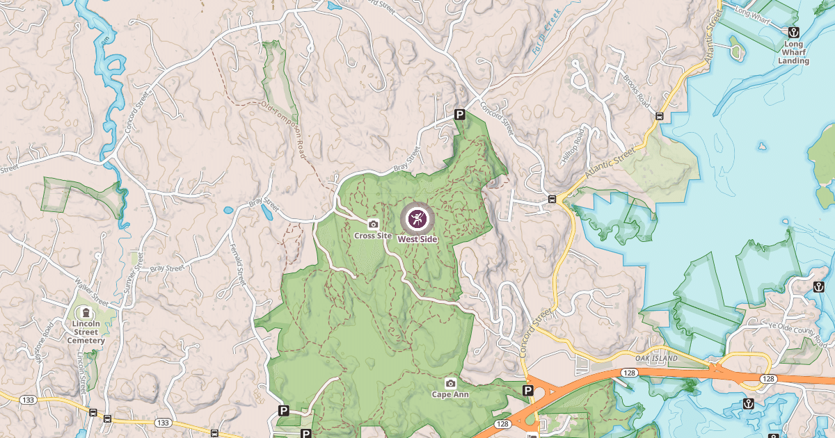 Map preview of West Side