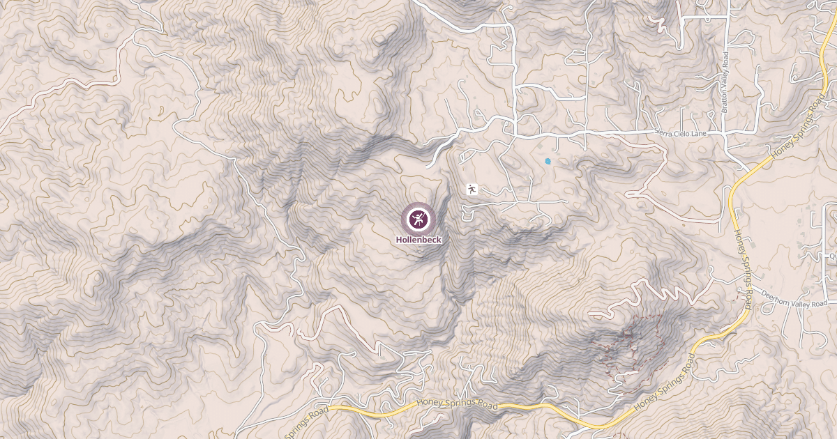 Map preview of Hollenbeck