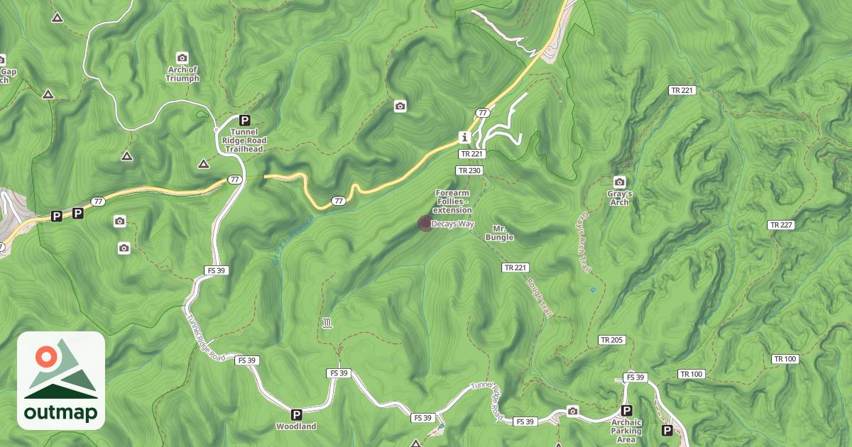 Map of Decays Way