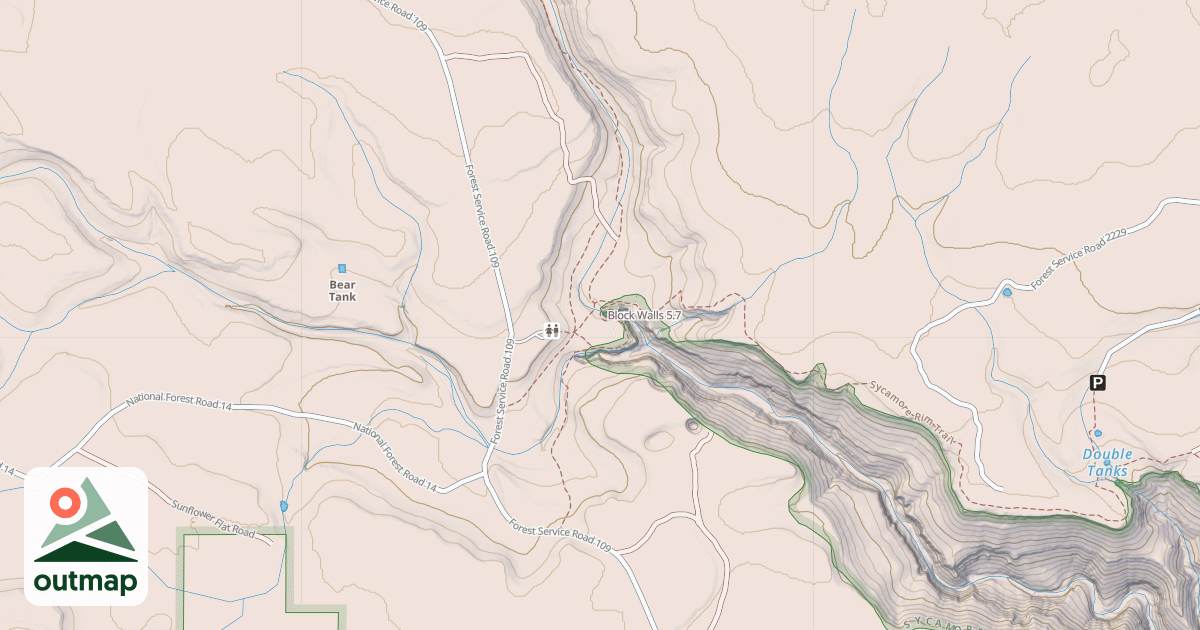 Map of Block Walls