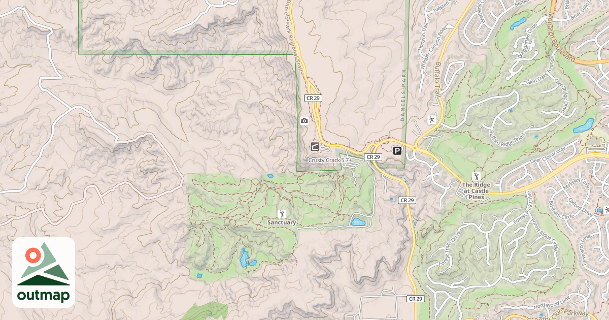 Map of Crusty Crack