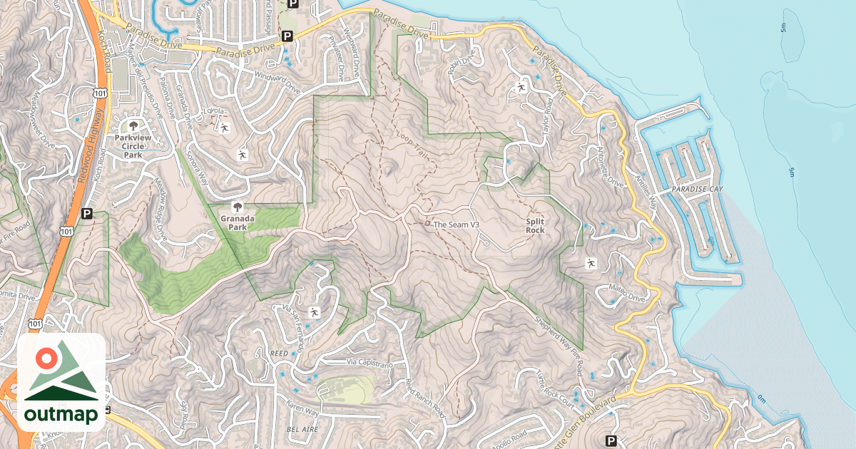 Map of The Seam