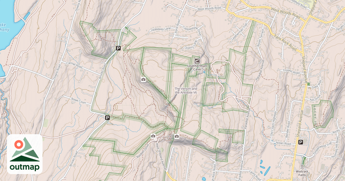 Map of The Venom and the Antidote