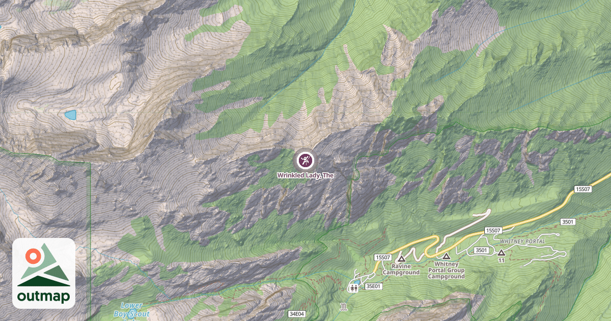 Map of Wrinkled Lady, The