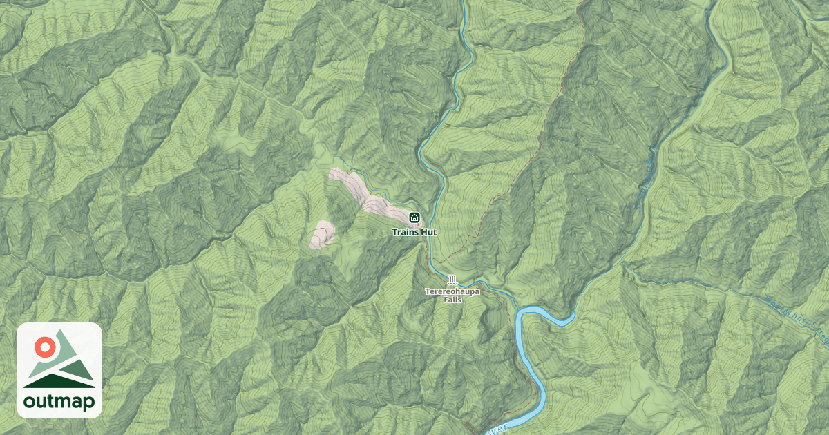 Map of Trains Hut