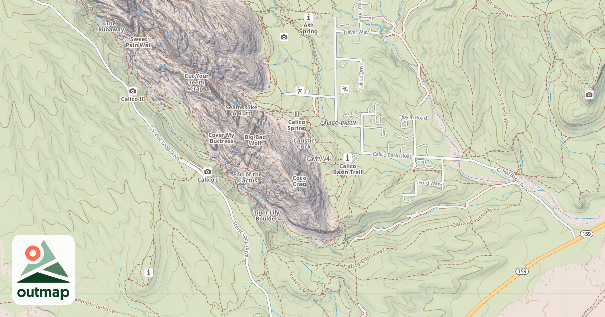 Map of Cavity