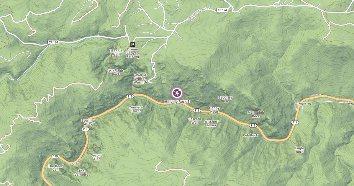 Map preview of Hillbilly Rock 3