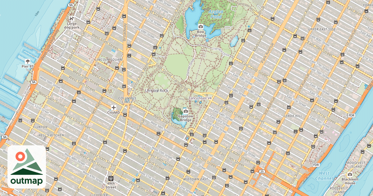 Map of Fancy Feast