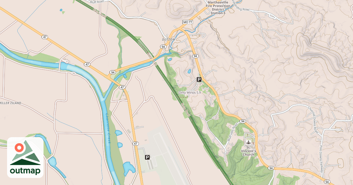 Map of Dirty Winos