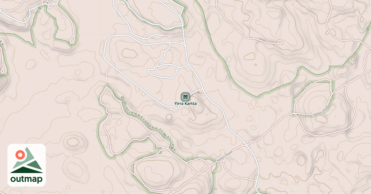 Map of Yirra Kartta