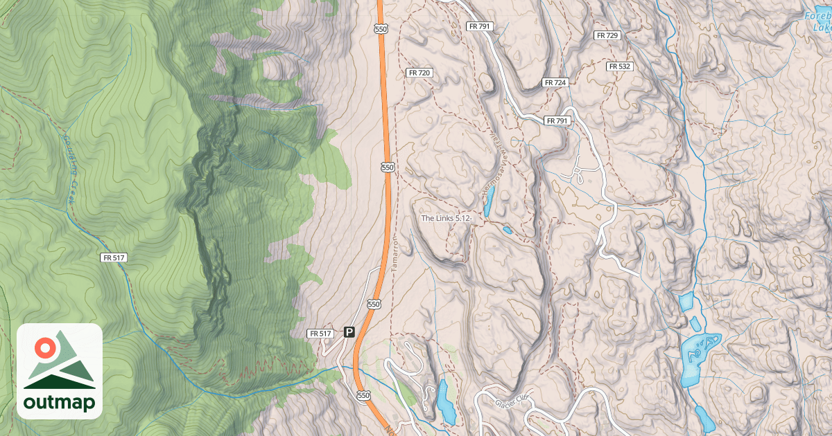 Map of The Links