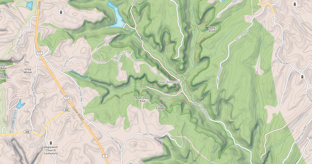 Map preview of Magic Bed