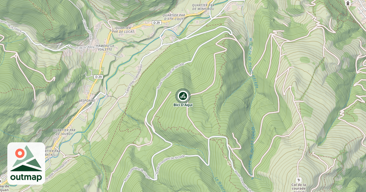 Map of Bici D'Aqui