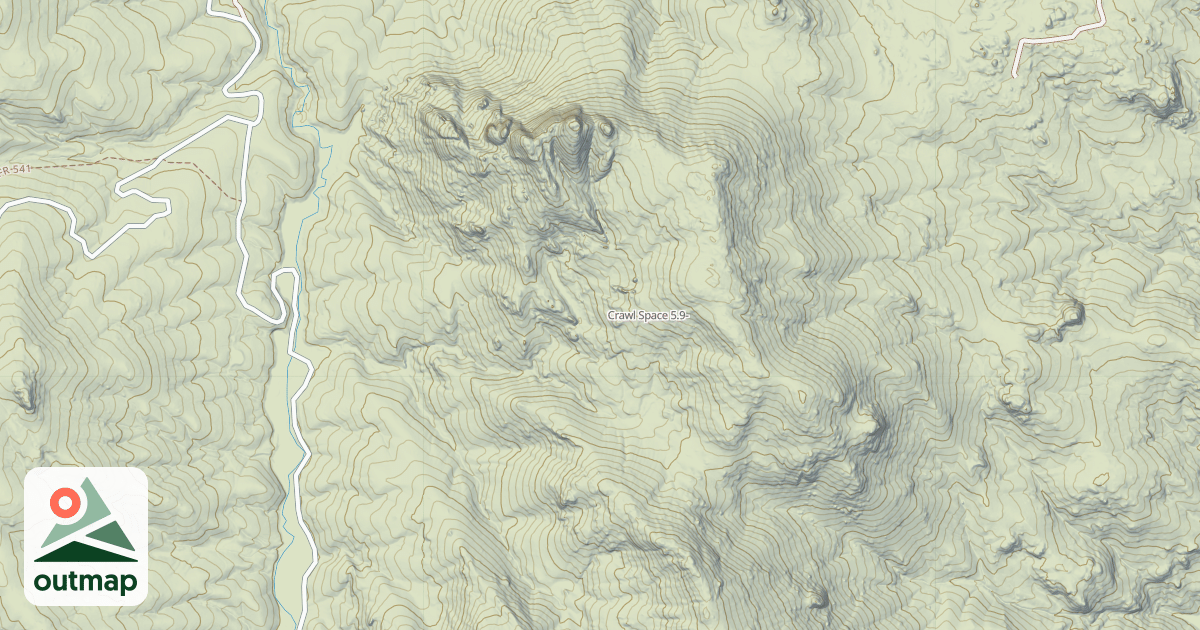 Map of Crawl Space