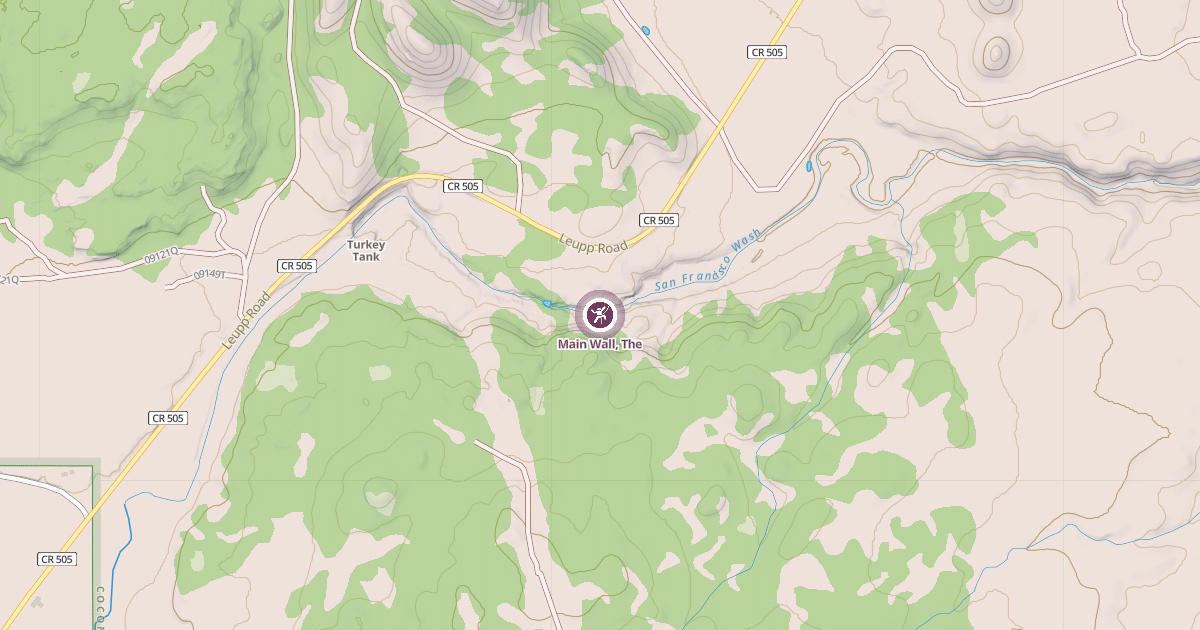 Map preview of Main Wall, The