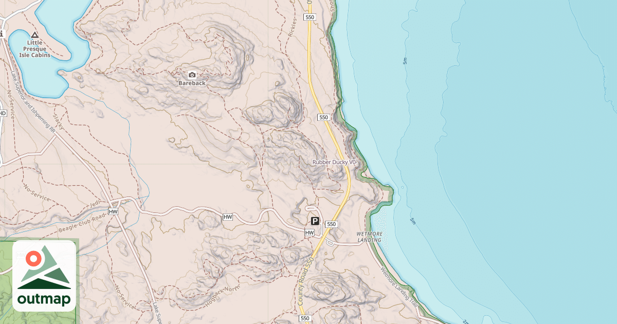 Map of Rubber Ducky