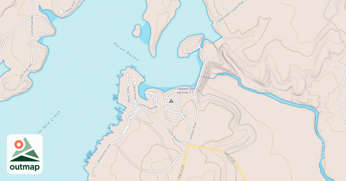 Map of Crappiest Bolt Job Ever