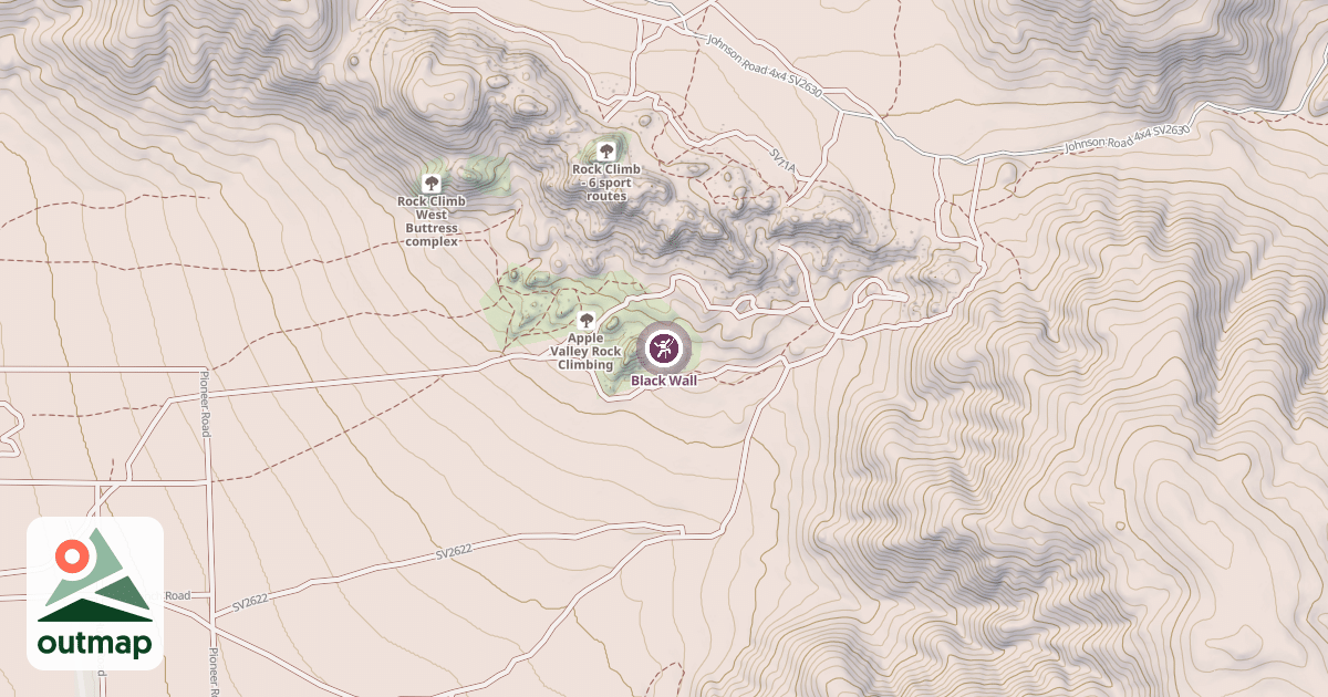 Map of Black Wall