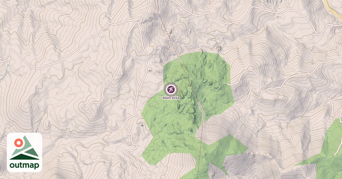 Map of Main Area