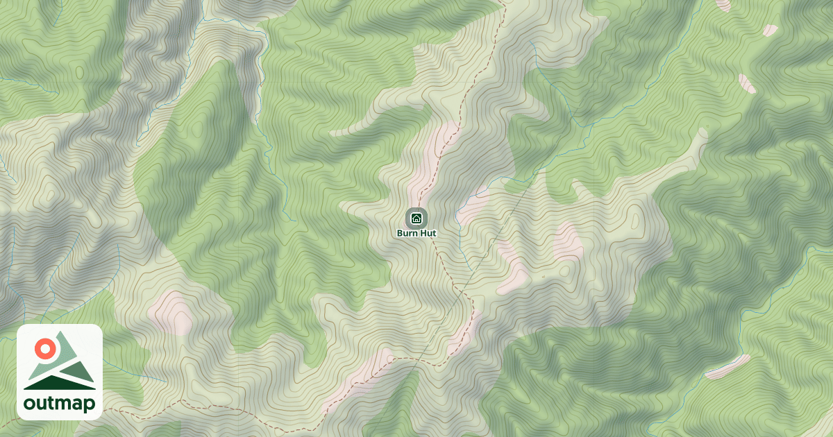 Map of Burn Hut