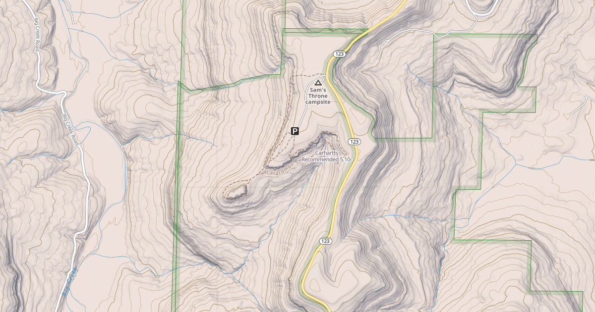 Map preview of Carhartts Recommended